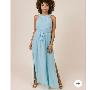 LaRoque Baby blue maxi dress